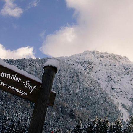 Ferienwohnungen Ramslerhof Inkl. Chiemgaukarte Ruhpolding Esterno foto